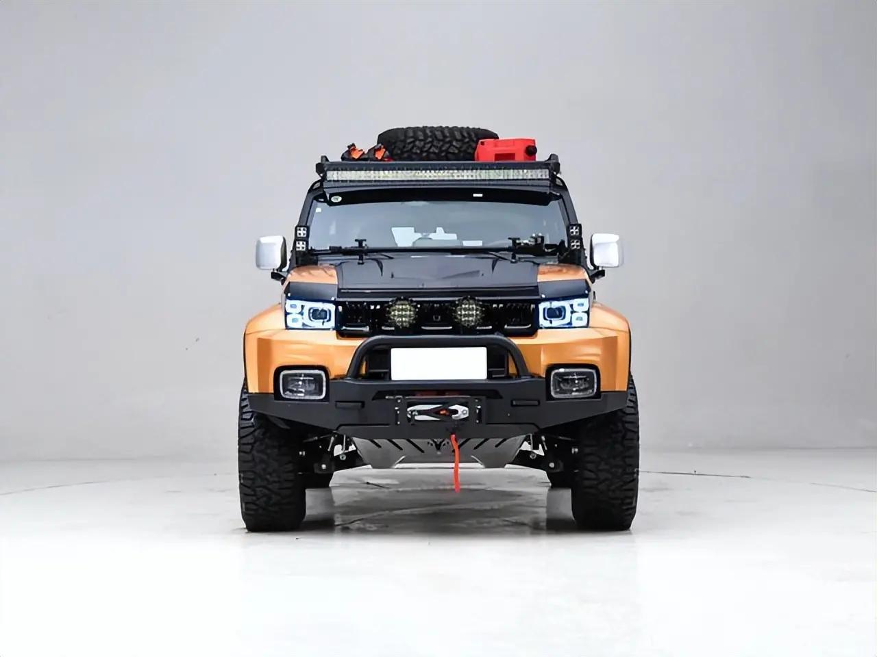 bj40氮气减震lc100能用不,bj40的原车减震跟氮气减震的区别