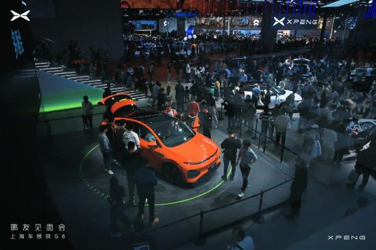 新老鹏友相聚上海车展，一起花式看G6