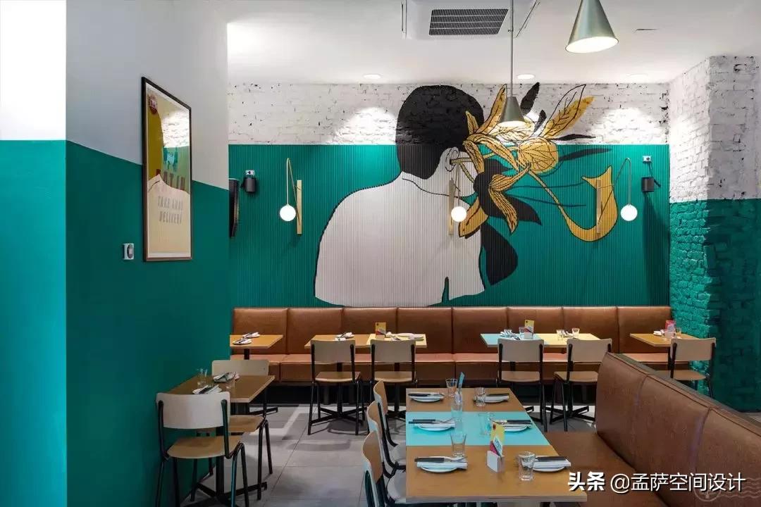 意式披萨连锁店设计案例,意式风格披萨店