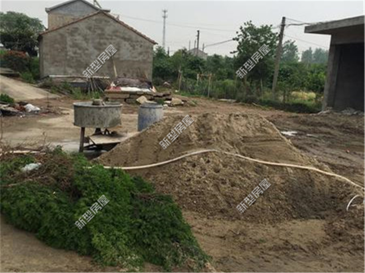 盖房一平方需要多少砖水泥沙子,0.2立方混凝土需要多少水泥石子