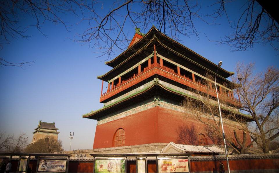 北京中轴线赏景最佳地点,北京中轴线和著名景点