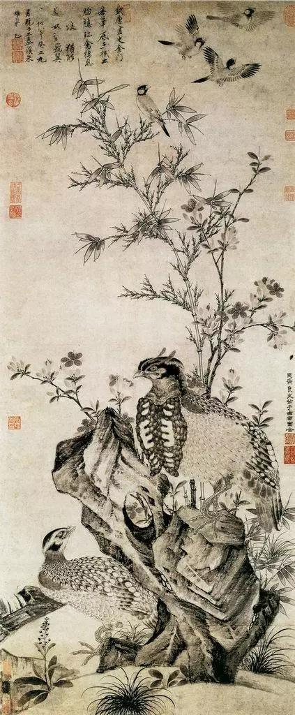 除了吃竹笋，竹筒饭，中国绘画大师们笔下的墨竹也十分有味道