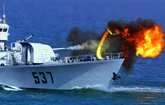 大口径舰炮发展历程,新中国海军大口径舰炮