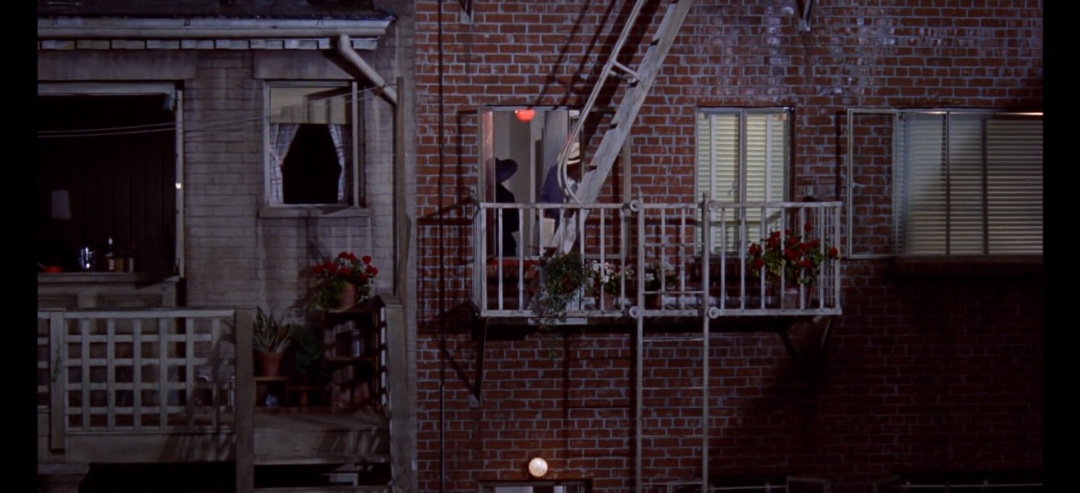 希区柯克经典电影后窗,希区柯克后窗艺术