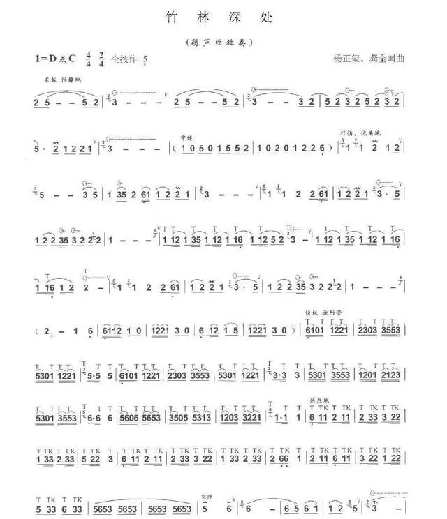 葫芦丝各个调演奏方法,葫芦丝七大名曲演奏