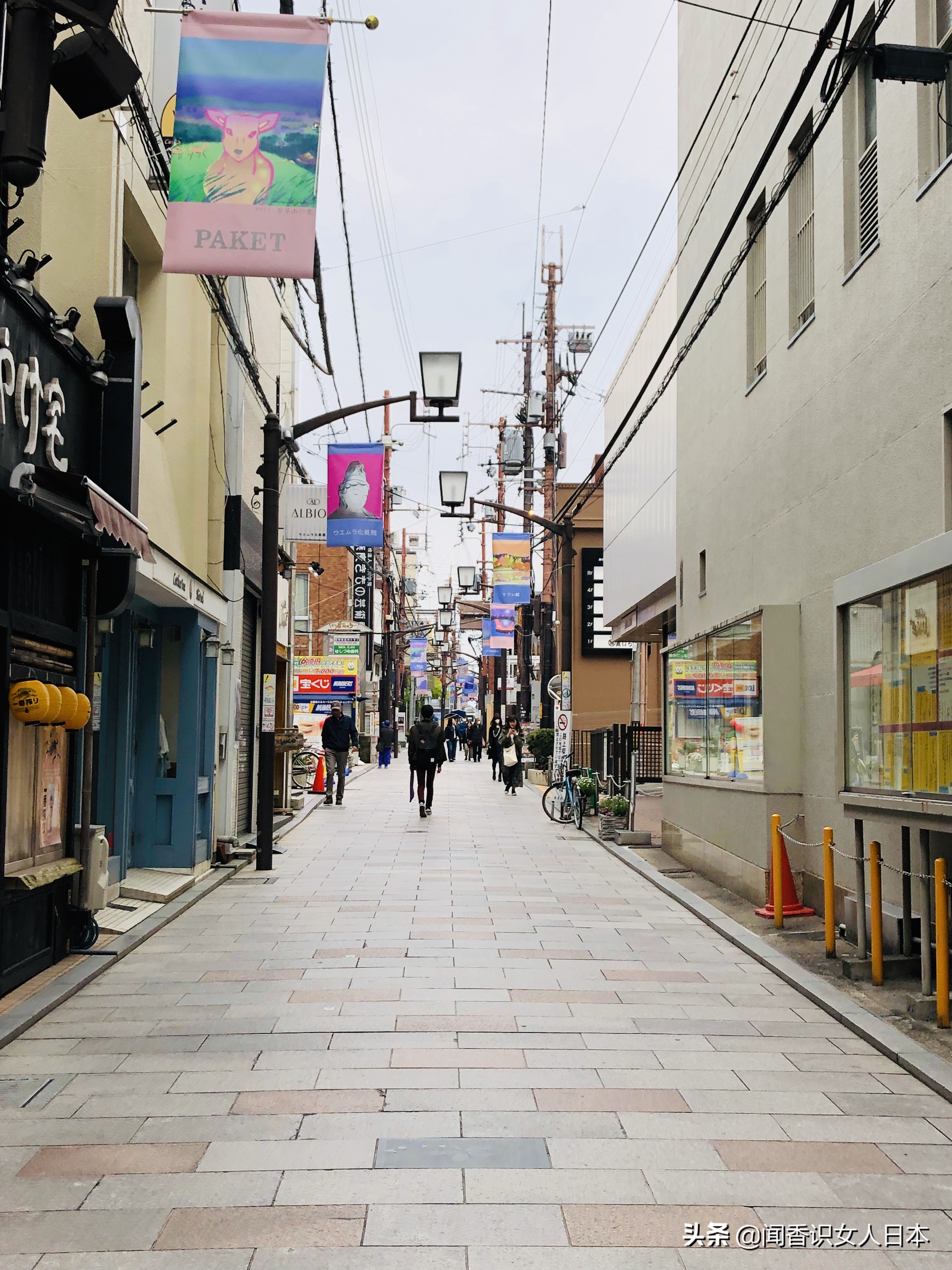 奈良老城区,奈良是一个很安静的城市