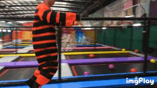 合肥满江春蹦床主题公园,动霸蹦床乐园合肥有什么项目