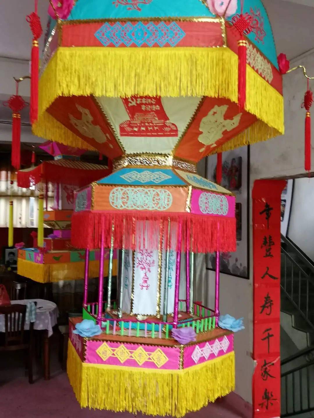 花灯制作赣南,赣县田村花灯的做法