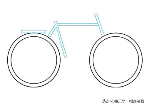 骑自行车的人怎么画简笔画,怎样画自行车简笔画简单又漂亮