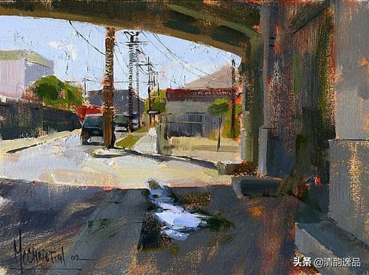 美国艺术家乔biwler油画作品赏析,丽莎印象派油画欣赏