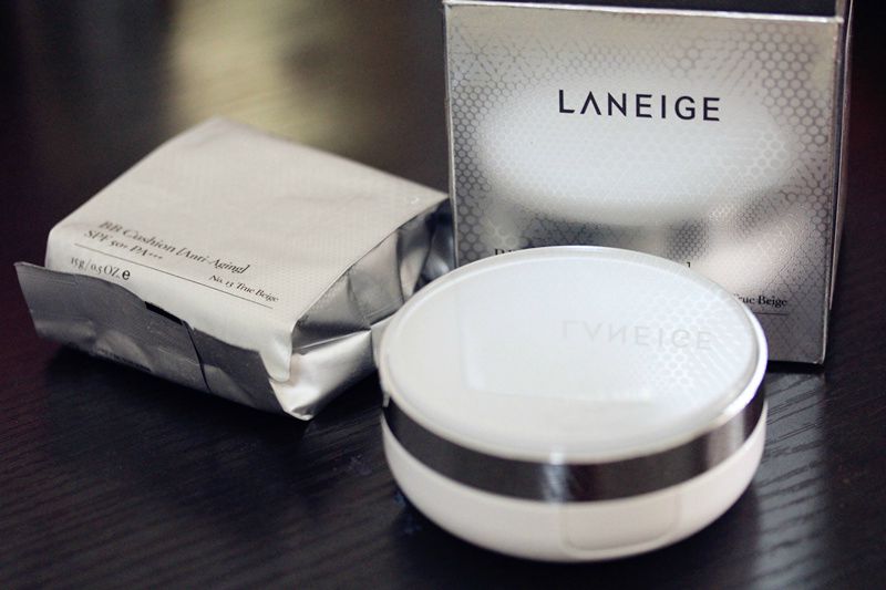 兰芝双层双效气垫粉霜测评,兰芝雪润气垫好不好