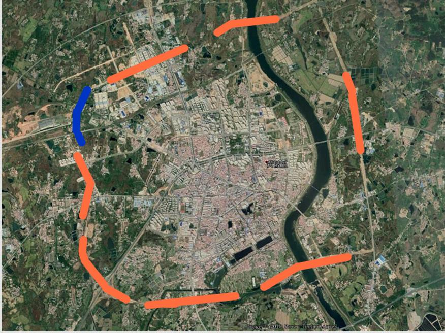 黄陂前川线最新进展,武汉黄陂前川中环线通车