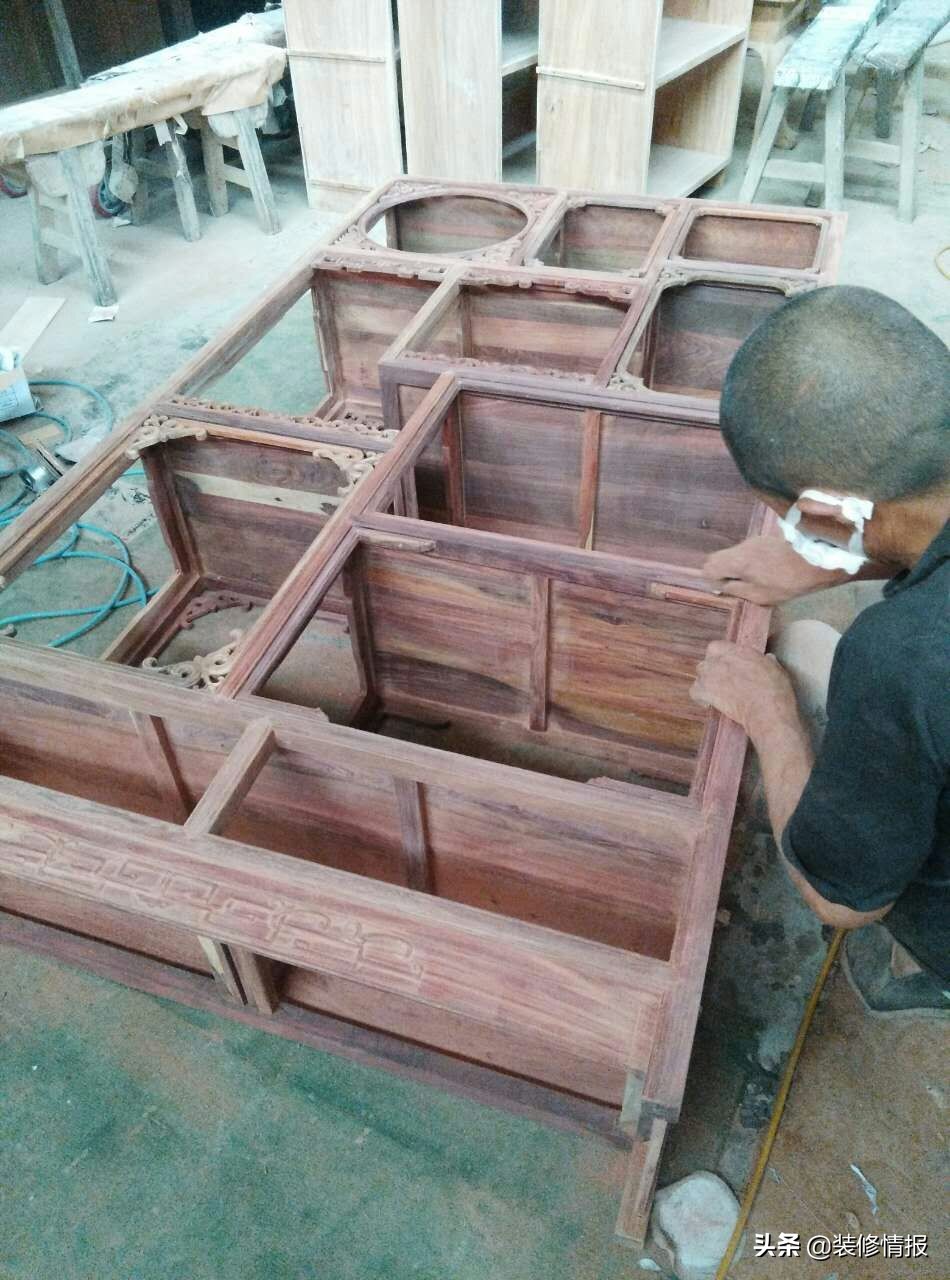 看一下家具是怎么做出来的,十款值得买的老榆木家具