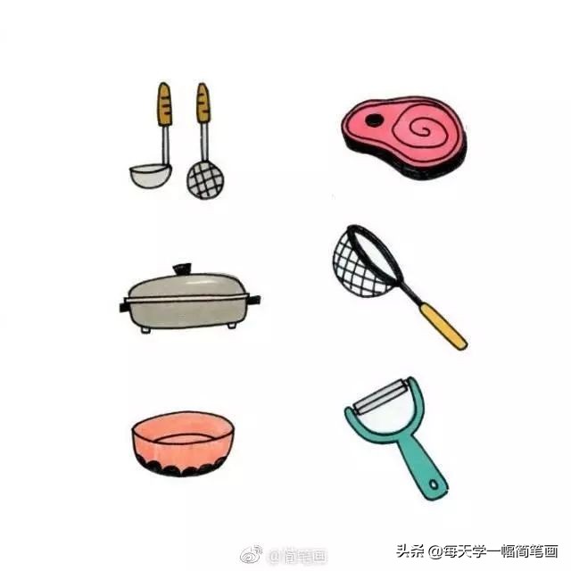 简笔画大全衣服类的,其他类简笔画大全