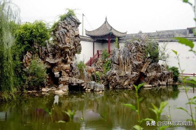 园林假山鱼池设计教程,鱼池假山怎样建才好看