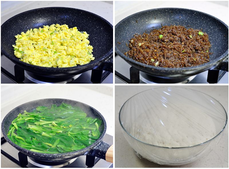 菠菜大包子，吃十个都不怕胖，薄皮大馅，鲜美不腻的秘诀