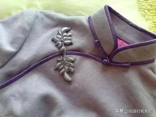 女童旗袍连衣裙制版,旗袍制版详细图