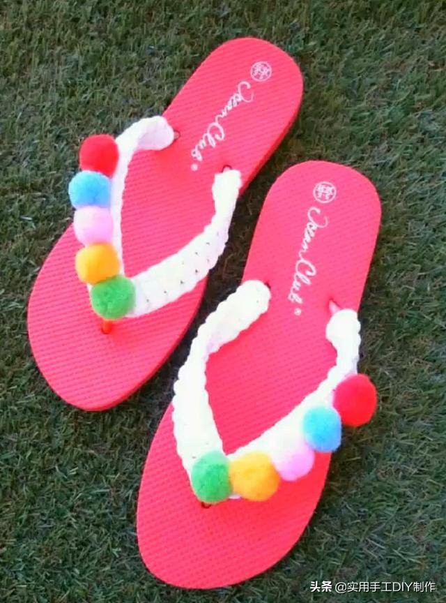 针织作品70款简约,手工针织凉鞋花样图