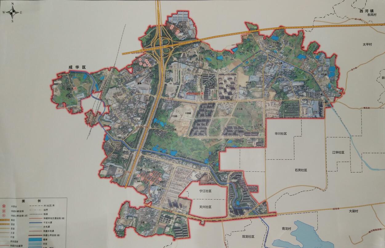 龙泉驿区十陵街道领导班子,龙泉驿十陵社区管辖示意图