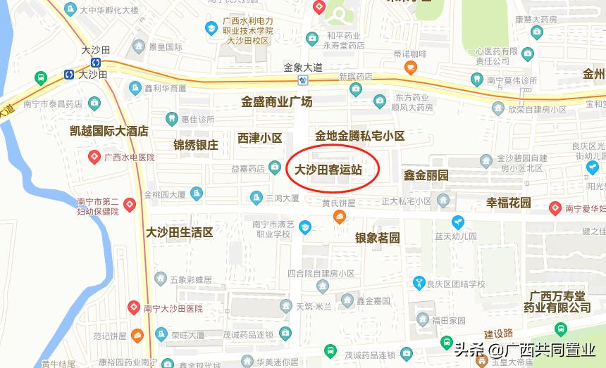 大沙田客运站金象美食城,南宁市大沙田客运站搬迁了吗