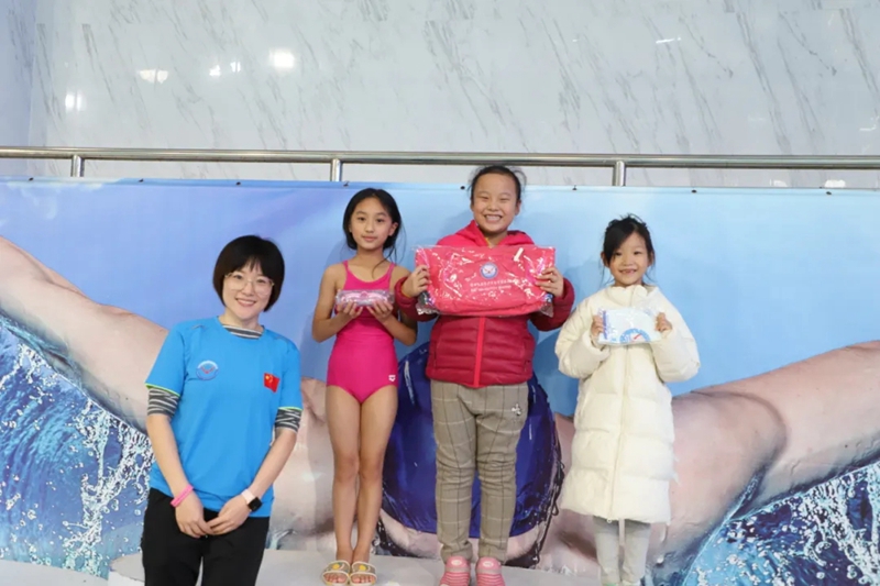 陕西省青少年体育冬夏令营西安站游泳项目开营