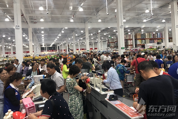 开市客开业一周,开市客首次营业火爆