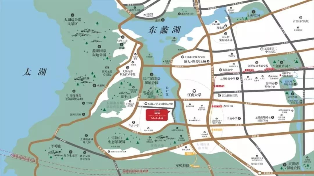 无锡洋房别墅,无锡别墅靠近市中心