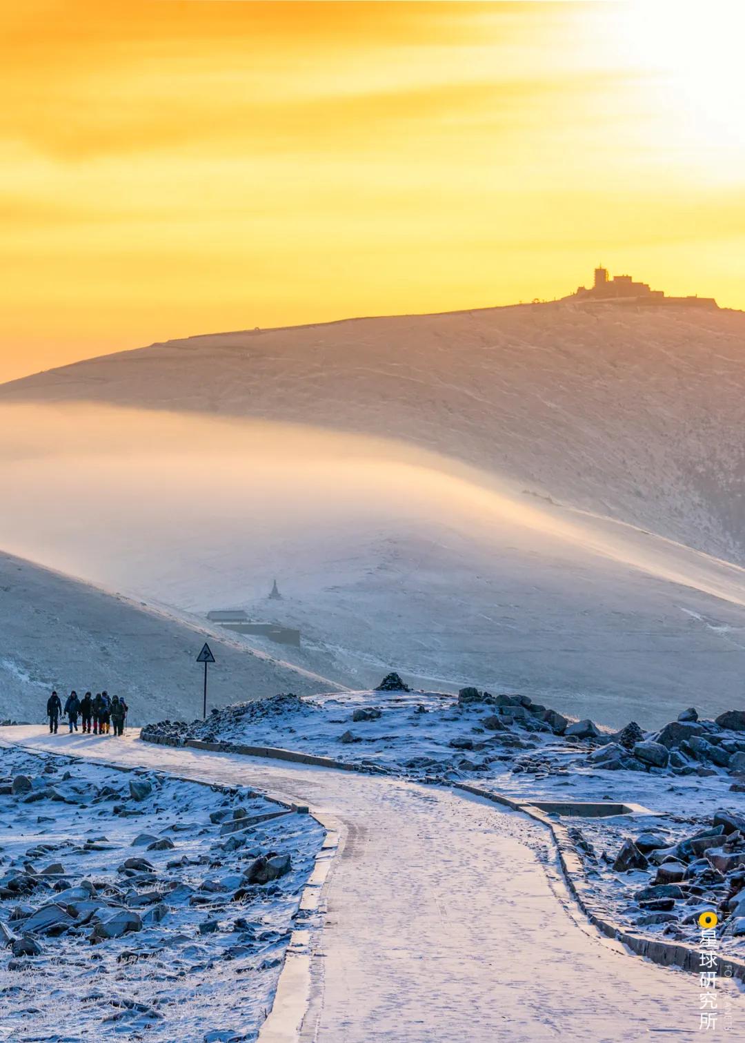 冬季五台山哪个台值得去,五台山南台顶最值得去