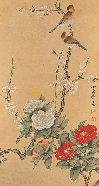 陈之佛工笔花鸟画技法解析,陈之佛花鸟画教程视频