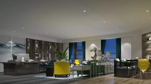 领导办公室装修简约档次高,极简领导办公室装修注意事项