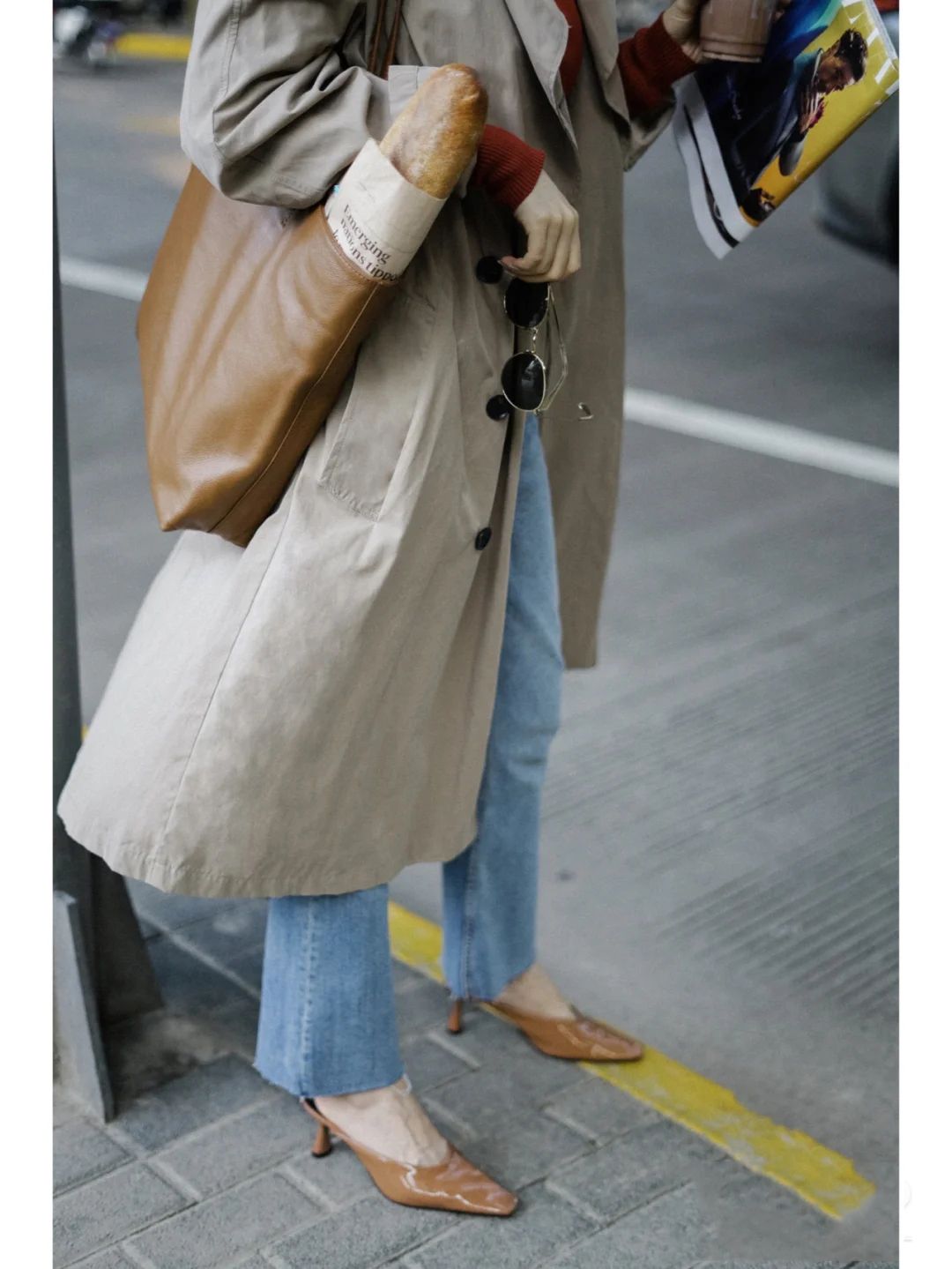 人手一条的高腰牛仔裤,人手一条日常百搭牛仔裤