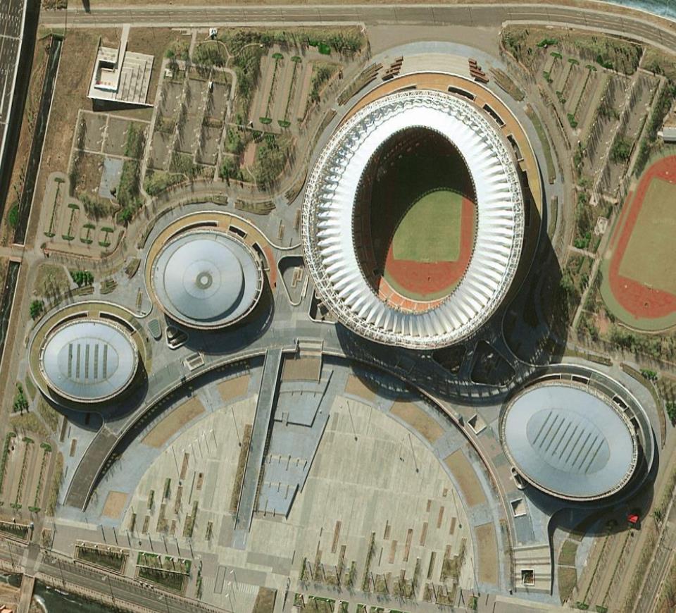 新体育馆设计效果图,造型奇特的体育场