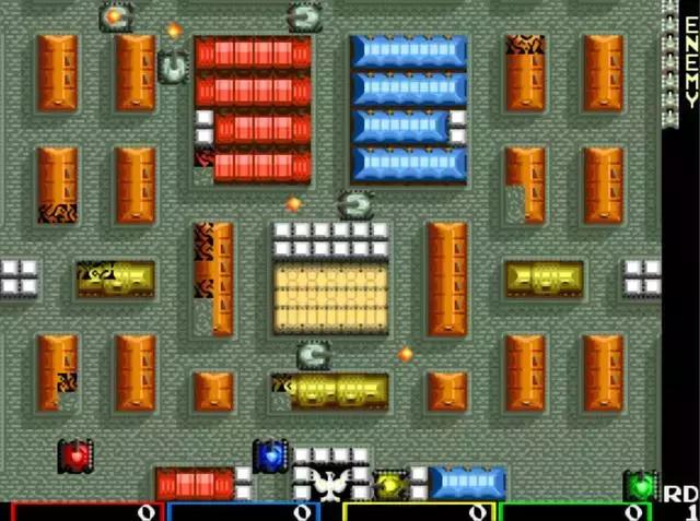 那些可以四人玩的街机游戏，不怕虎一样的敌人