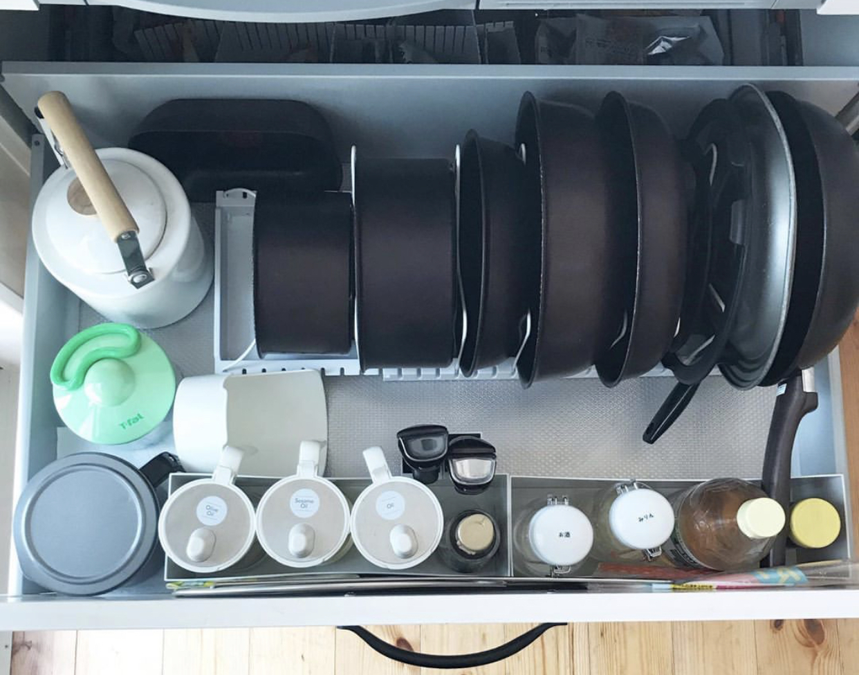 厨房锅具收纳墙上,厨房锅具收纳整理神器