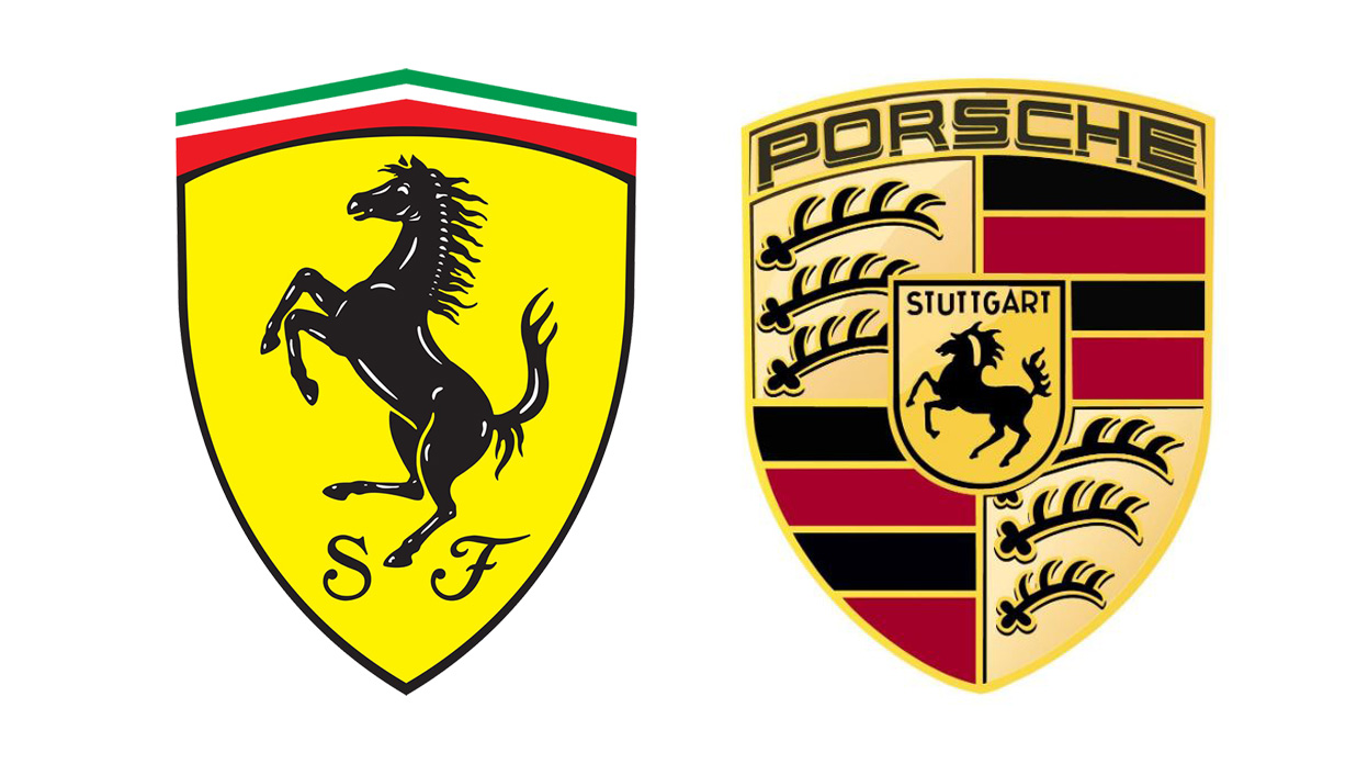 跃马的标志是什么,法拉利跃马车标的由来你知道吗