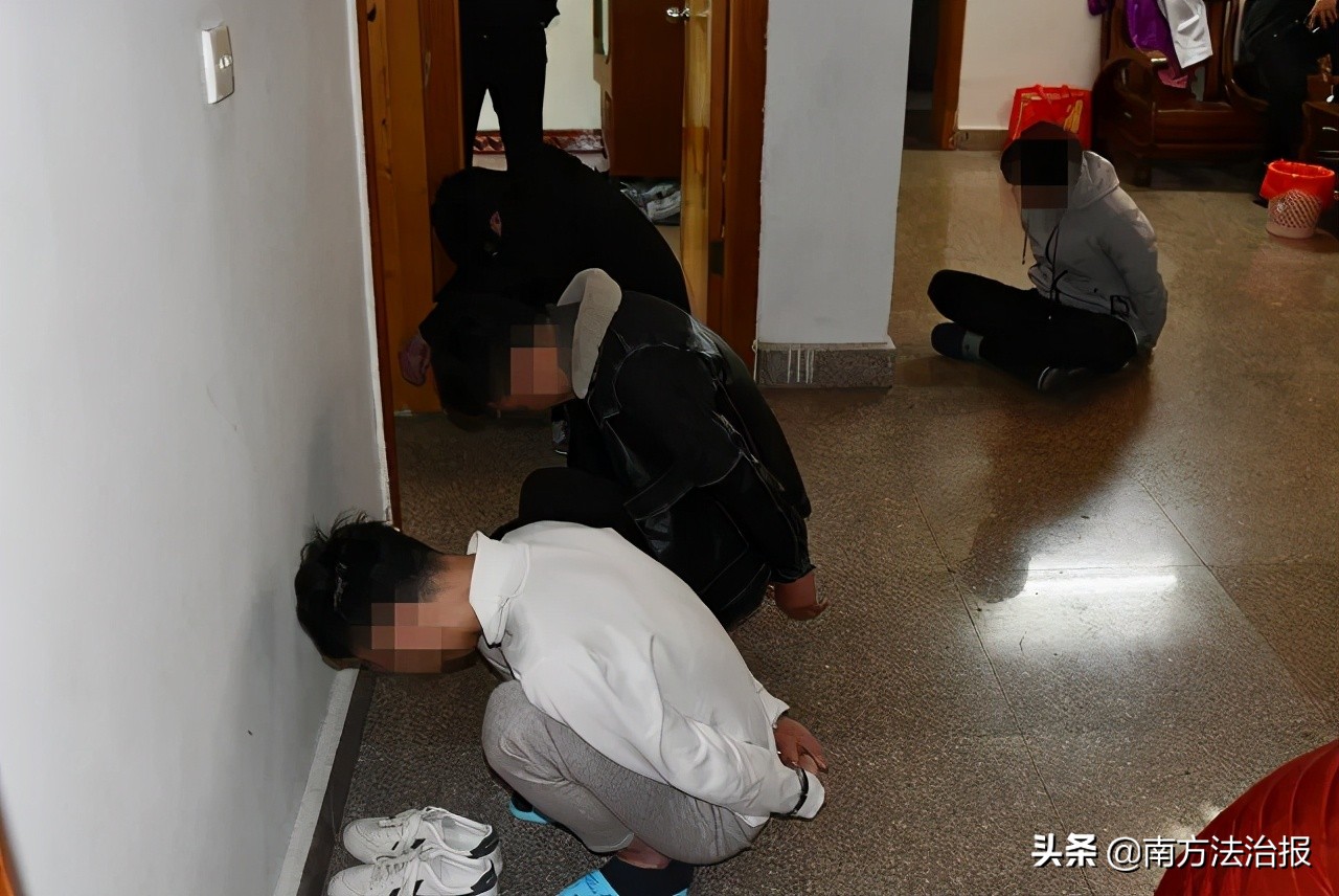 为赌博网站充当“客服”，翁源公安抓获8人