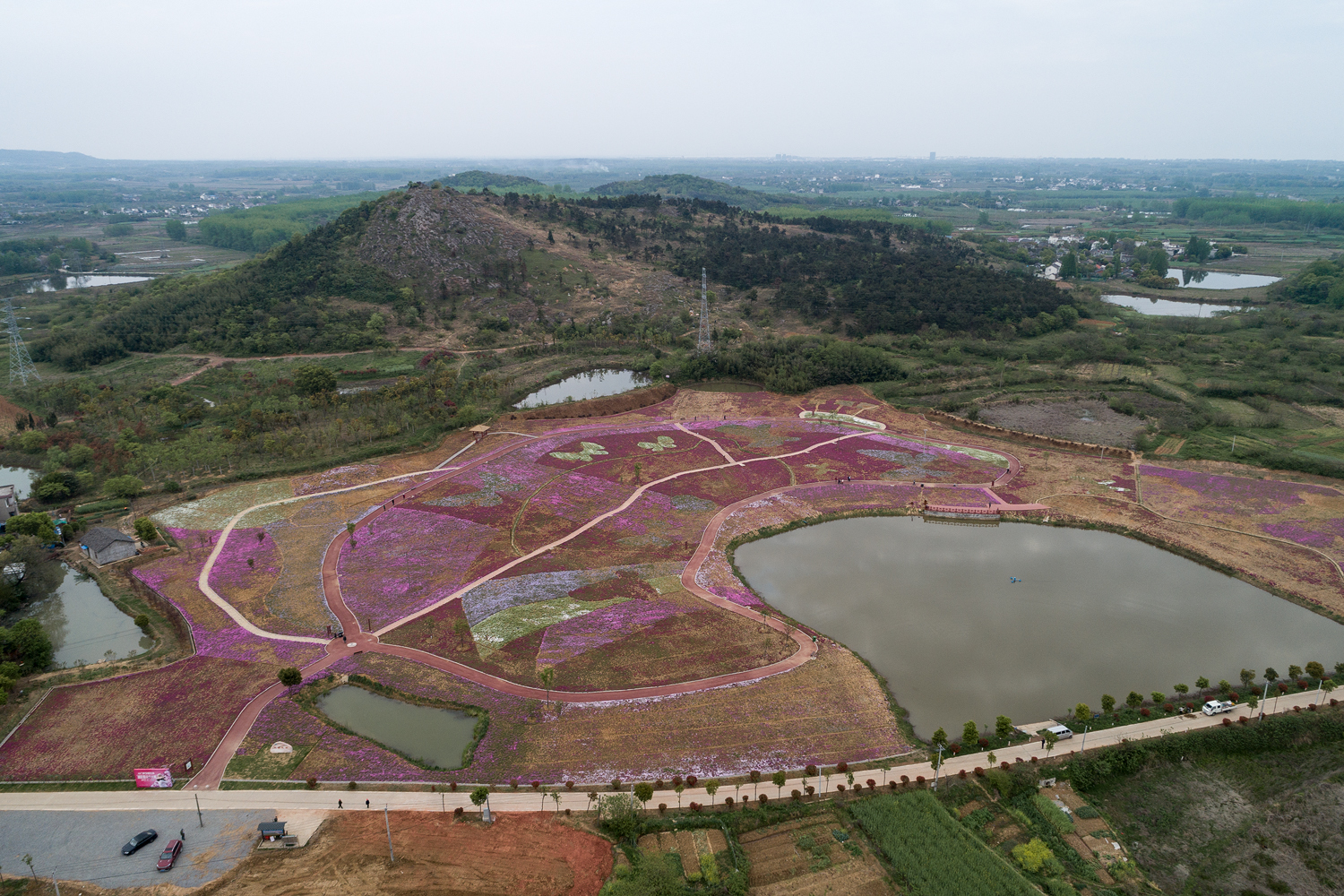 寻中庙花塘河之源，访黄麓相隐寺之水，拍二地三镇之情