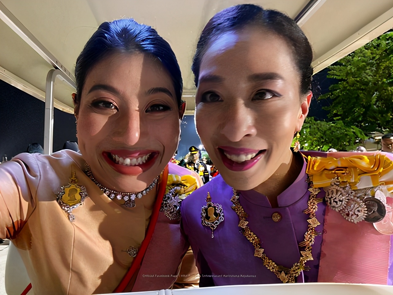 泰国公主诗妮娜,泰国公主惊艳出场