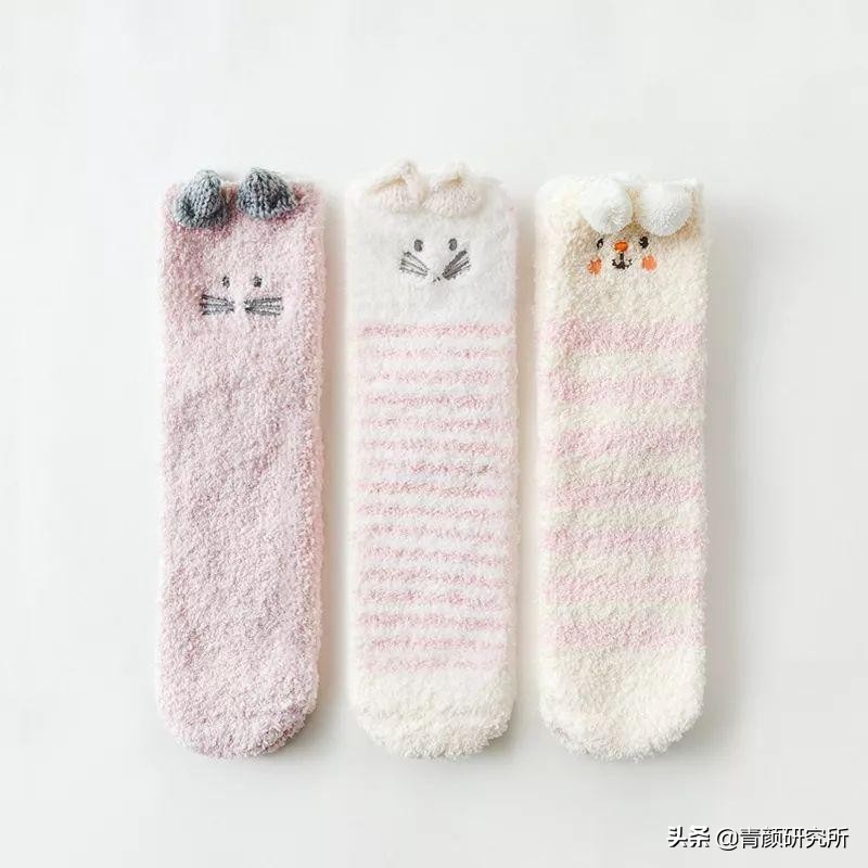 冬日暖脚可爱袜子,冬季可爱袜子