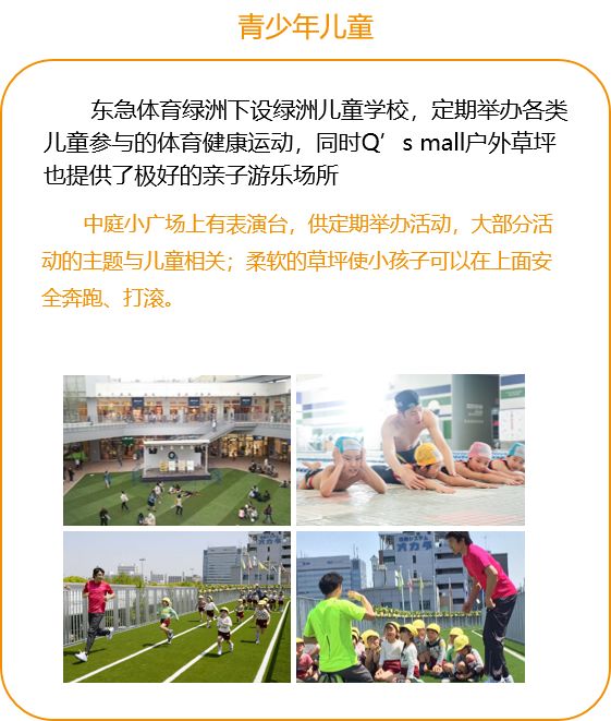 日本社区商业,日本社区商业业态