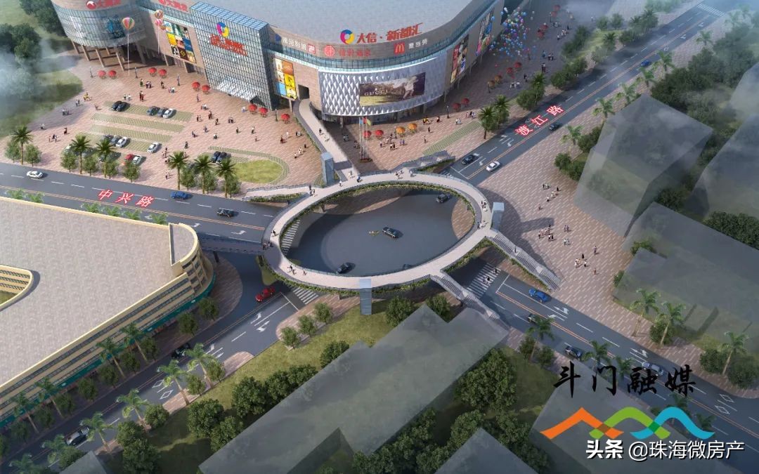 斗门大信天桥,有关空中花园和天桥的设计名称