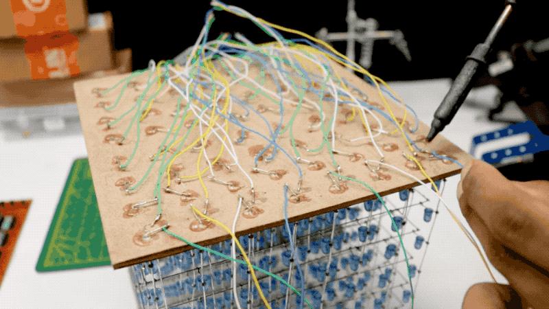 自制200000流明led灯,光立方的制作原理图