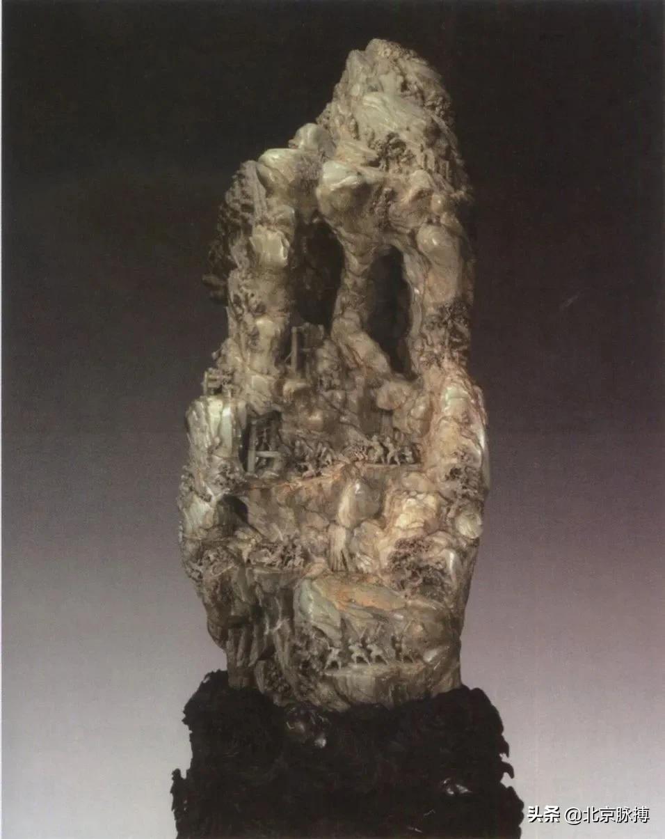 燕京八绝北京玉雕发展史,画说北京旧迹