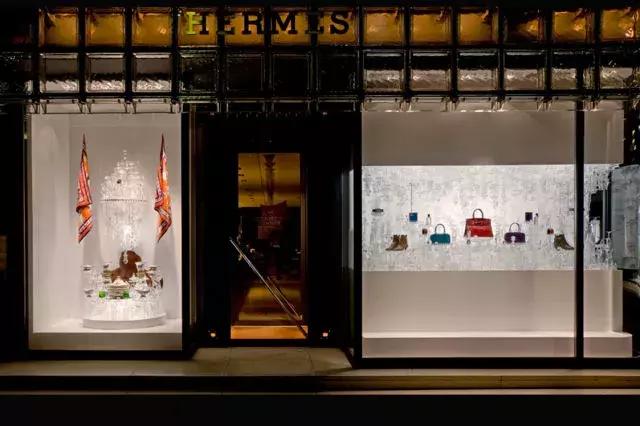 2016年成都爱马仕橱窗,爱马仕东京银座橱窗设计
