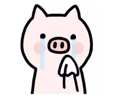 简笔画小动物猪的画法,动物猪简笔画儿童画