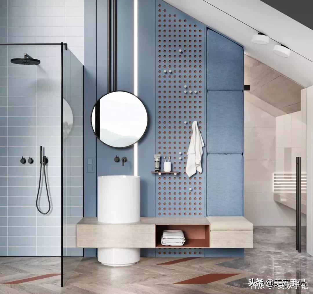 洗漱台布局风格推荐,洗漱台简约风格