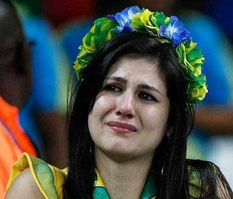 足球王国最耻辱的一战,世界杯足球巴西1-7德国