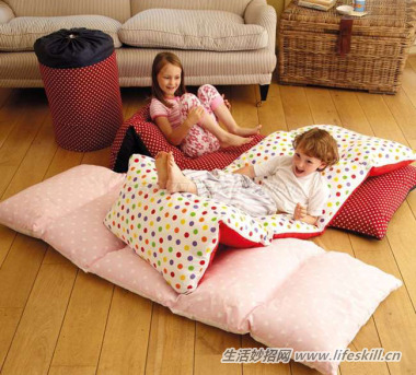 自制凹形枕头套,怎么用一块布做个枕头套