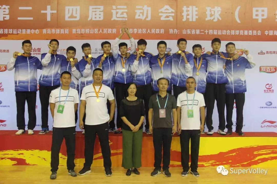 鞍山一中男排,单县一中男排全国冠军