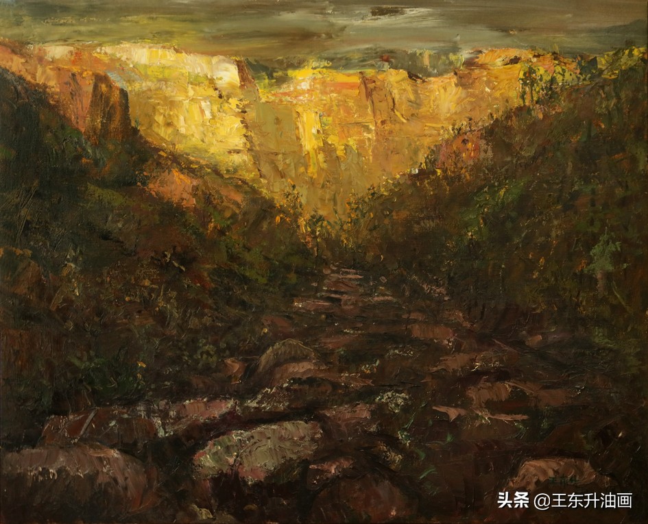 *善美真**的向往与追求——王东升油画作品管窥